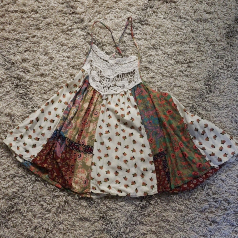 Boutique boho tank top